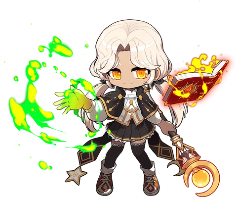 大魔導士(火毒) 職業立繪